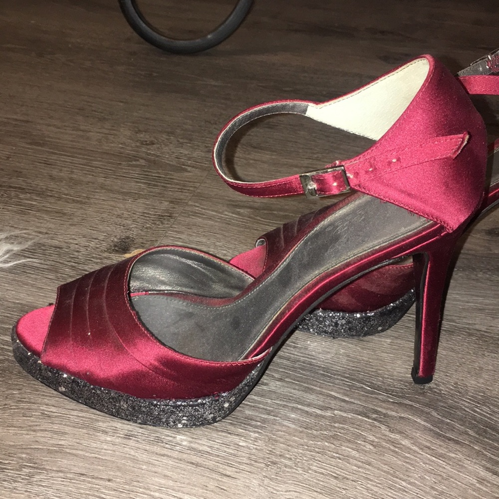 Neda for Bebe sparkly heels.